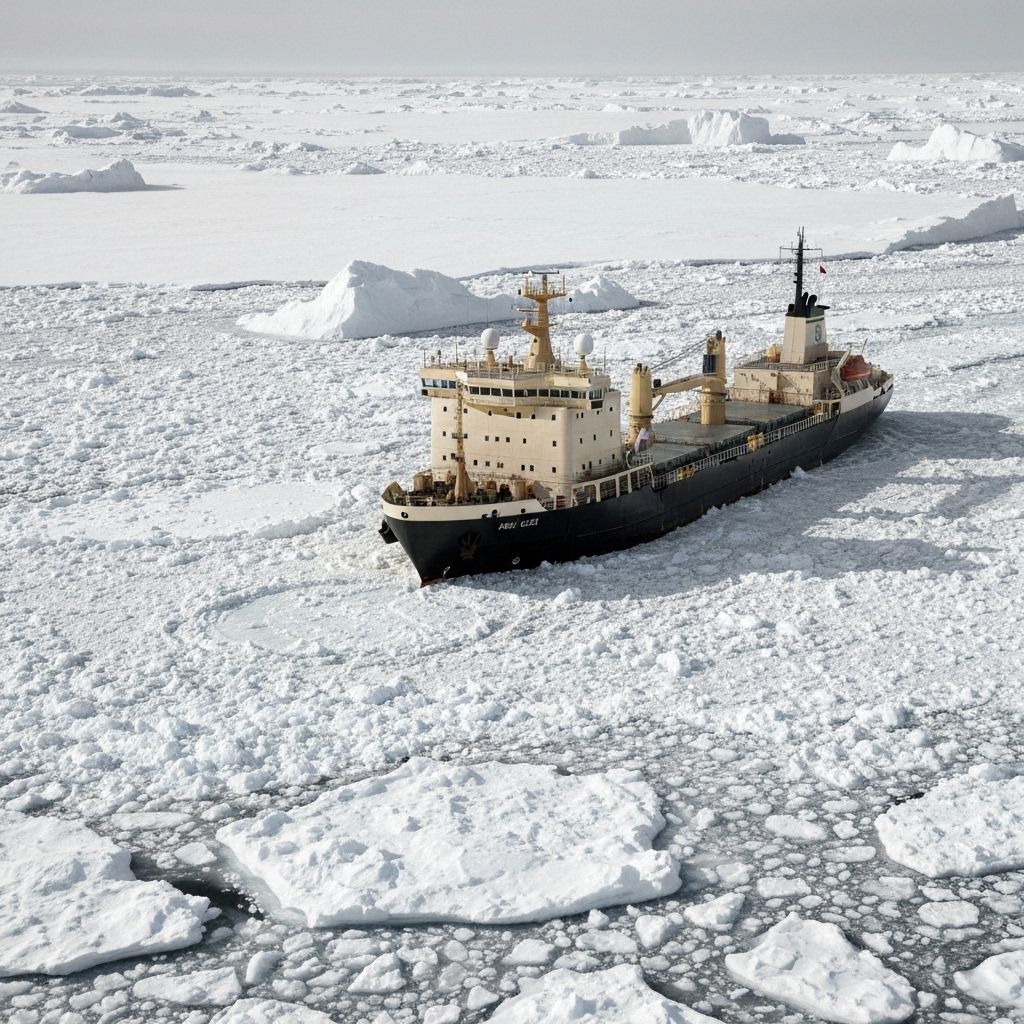 Arctic Trade Routes and Shipping